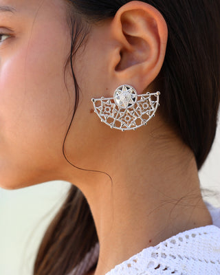 Naušnice PAGEA x silver plated