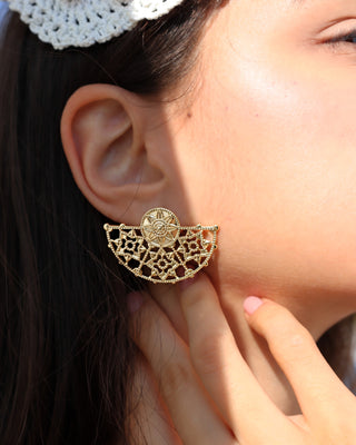 Naušnice PAGEA x gold plated