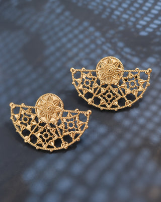Naušnice PAGEA x gold plated