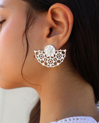 Naušnice PAGEA x silver plated