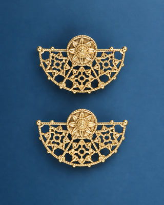 Naušnice PAGEA x gold plated