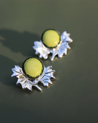 Naušnice TERRA VINKA x silver plated