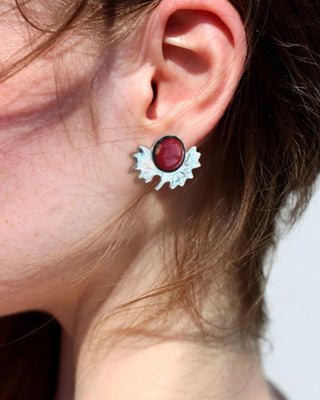 Naušnice TERRA VINKA x silver plated