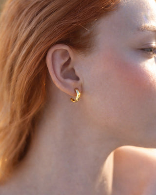 Naušnice PINTA x gold plated