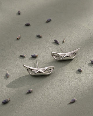 FUZZI x silver plated earrings
